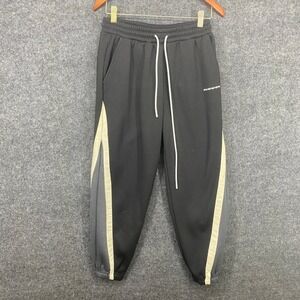 Sumwon Black Colorblock Tapered Joggers Streetwear Sweatpants XS